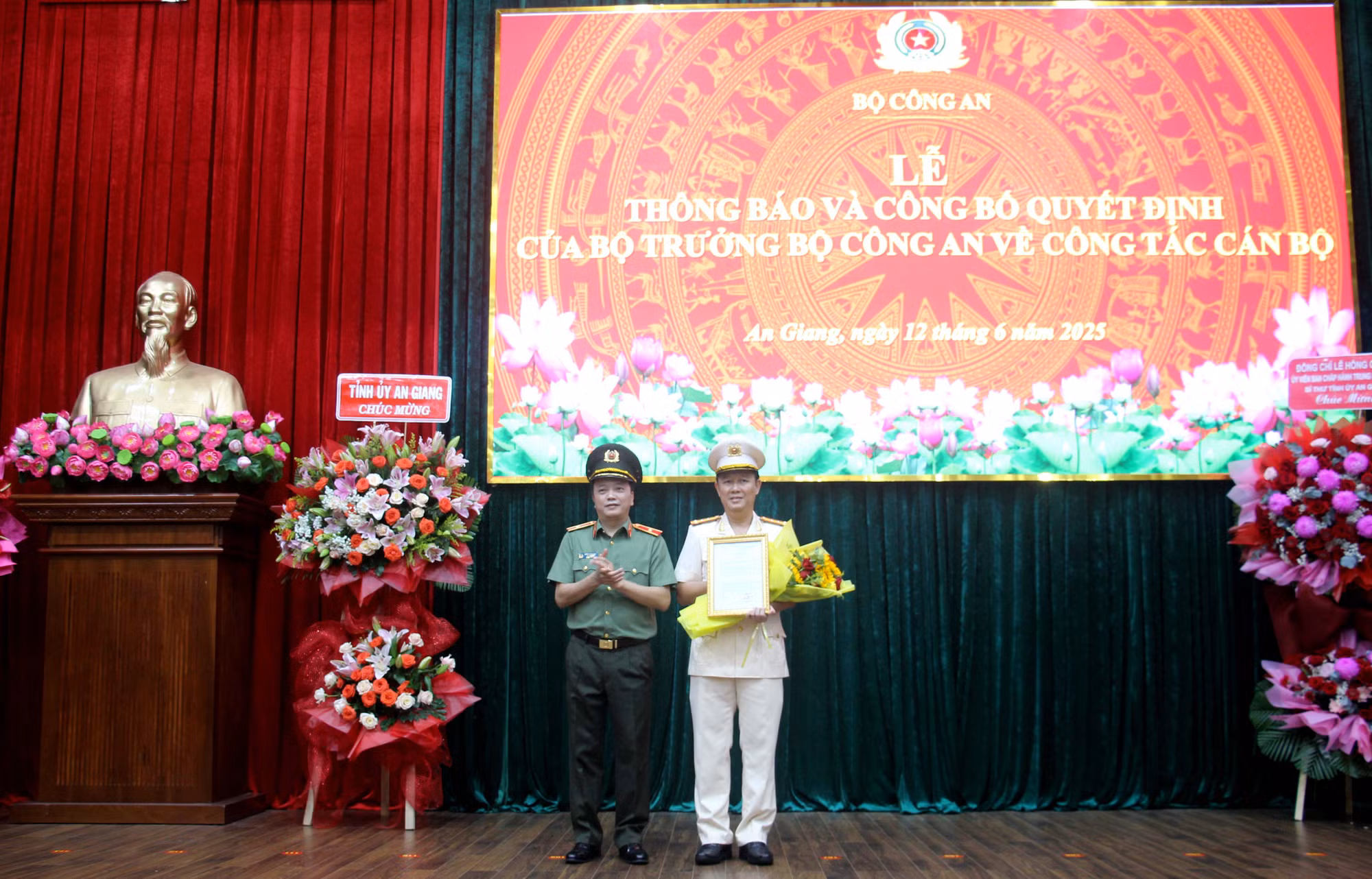 Đại tá Lê Phú Thạnh được giao quyền phụ trách Công an tỉnh An Giang -0