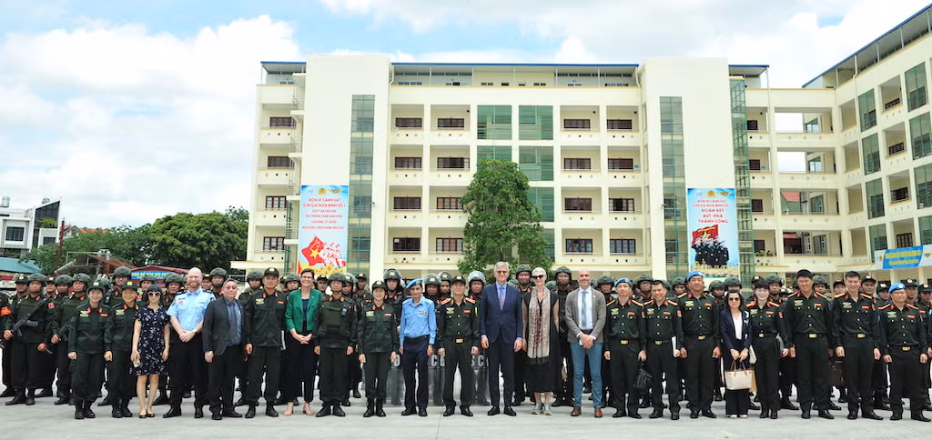 Phó tổng thư ký Liên hợp quốc đến thăm và làm việc&nbsp;với Văn phòng thường trực Bộ Công an về gìn giữ hòa bình Liên hợp quốc -0
