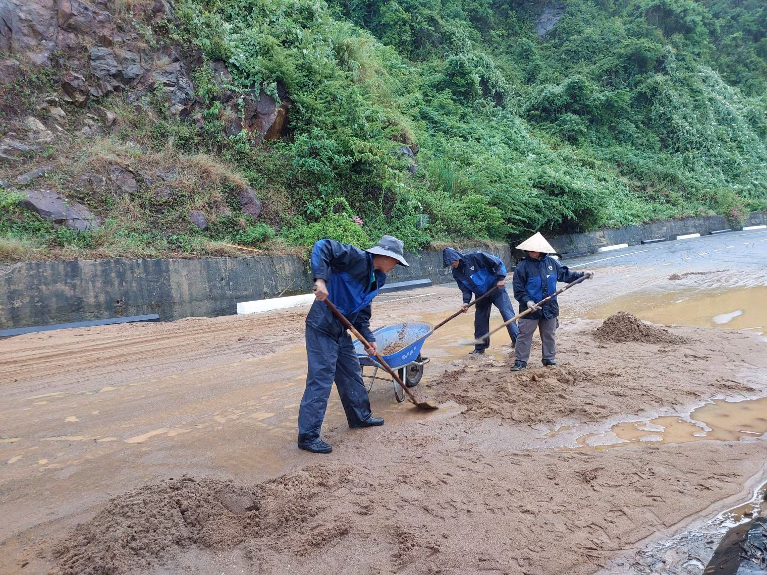 Đà Nẵng: Tạm dừng tham quan báo đảo Sơn Trà do mưa lớn gây sạt lở nghiêm trọng -1