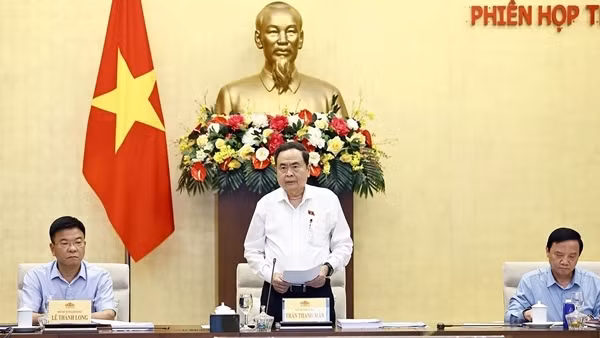 Chủ tịch Quốc hội Trần Thanh Mẫn chủ trì Phiên họp thứ 3 Ủy ban dự thảo sửa đổi Hiến pháp