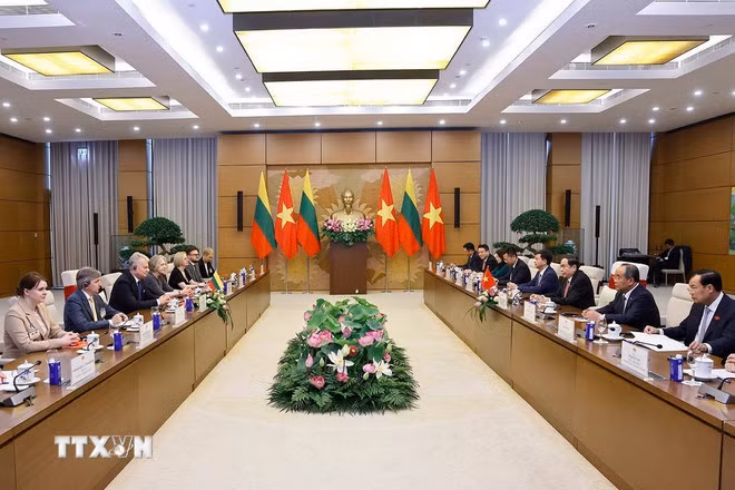 Việt Nam-Litva đẩy mạnh hợp tác song phương trên nhiều lĩnh vực -0