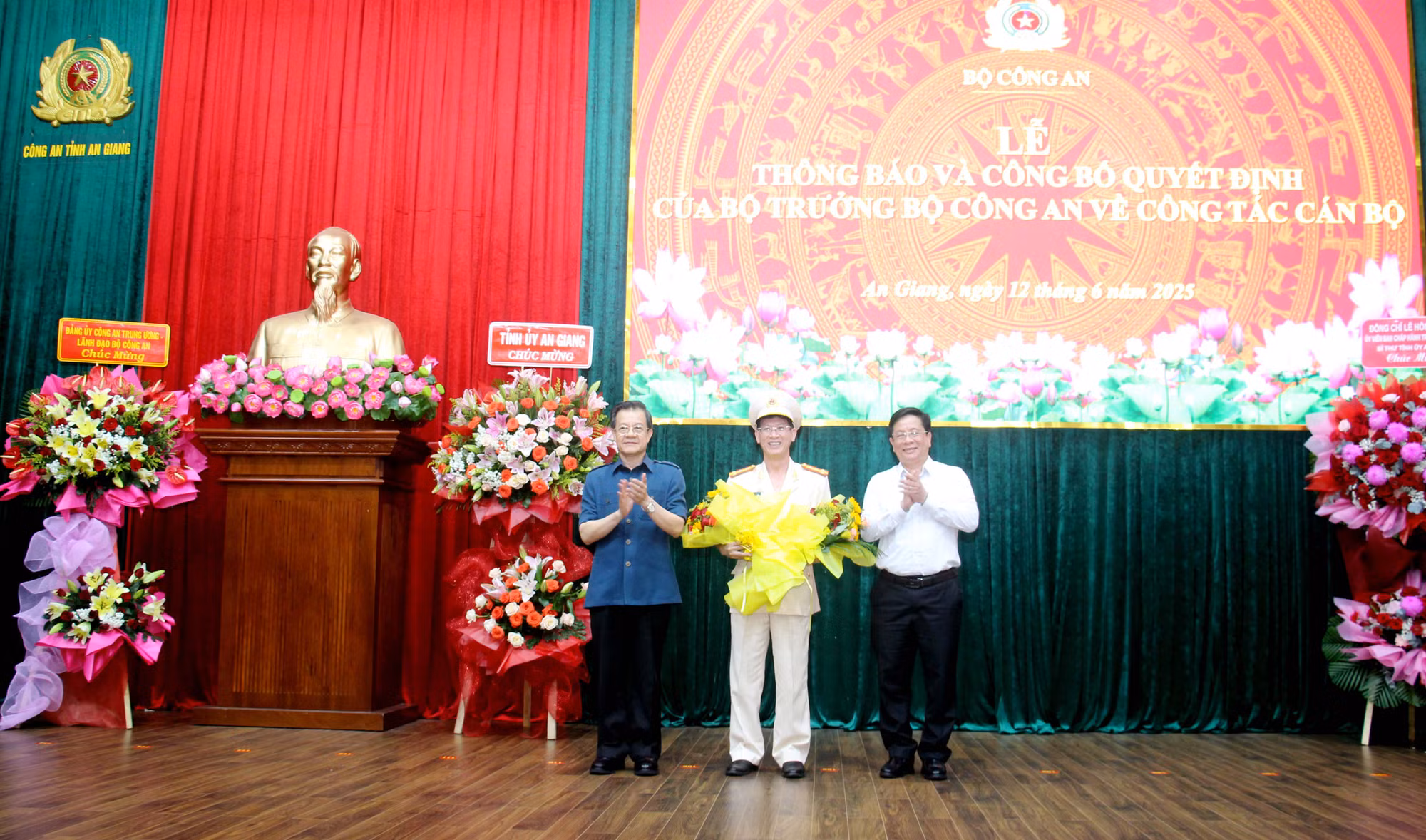 Đại tá Lê Phú Thạnh được giao quyền phụ trách Công an tỉnh An Giang -1