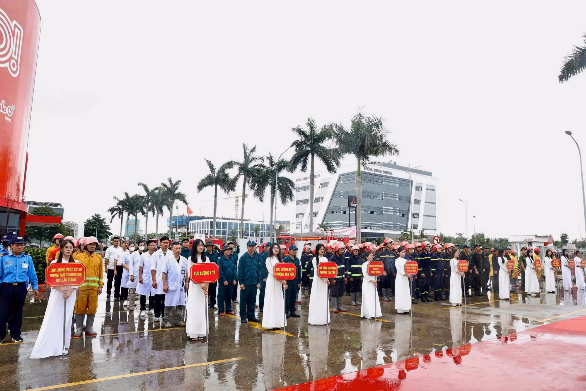 Bắc Giang diễn tập phương án chữa cháy và cứu nạn, cứu hộ cấp tỉnh năm 2025 -0