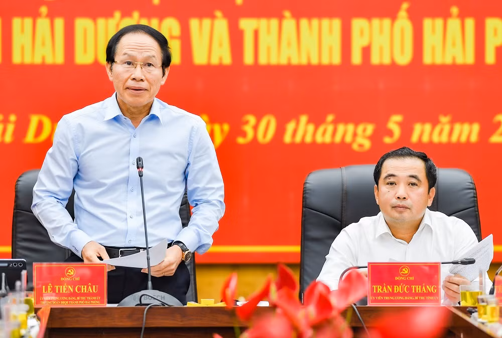 Đẩy nhanh tiến độ thực hiện các công việc phục vụ hợp nhất tỉnh Hải Dương và TP Hải Phòng -0