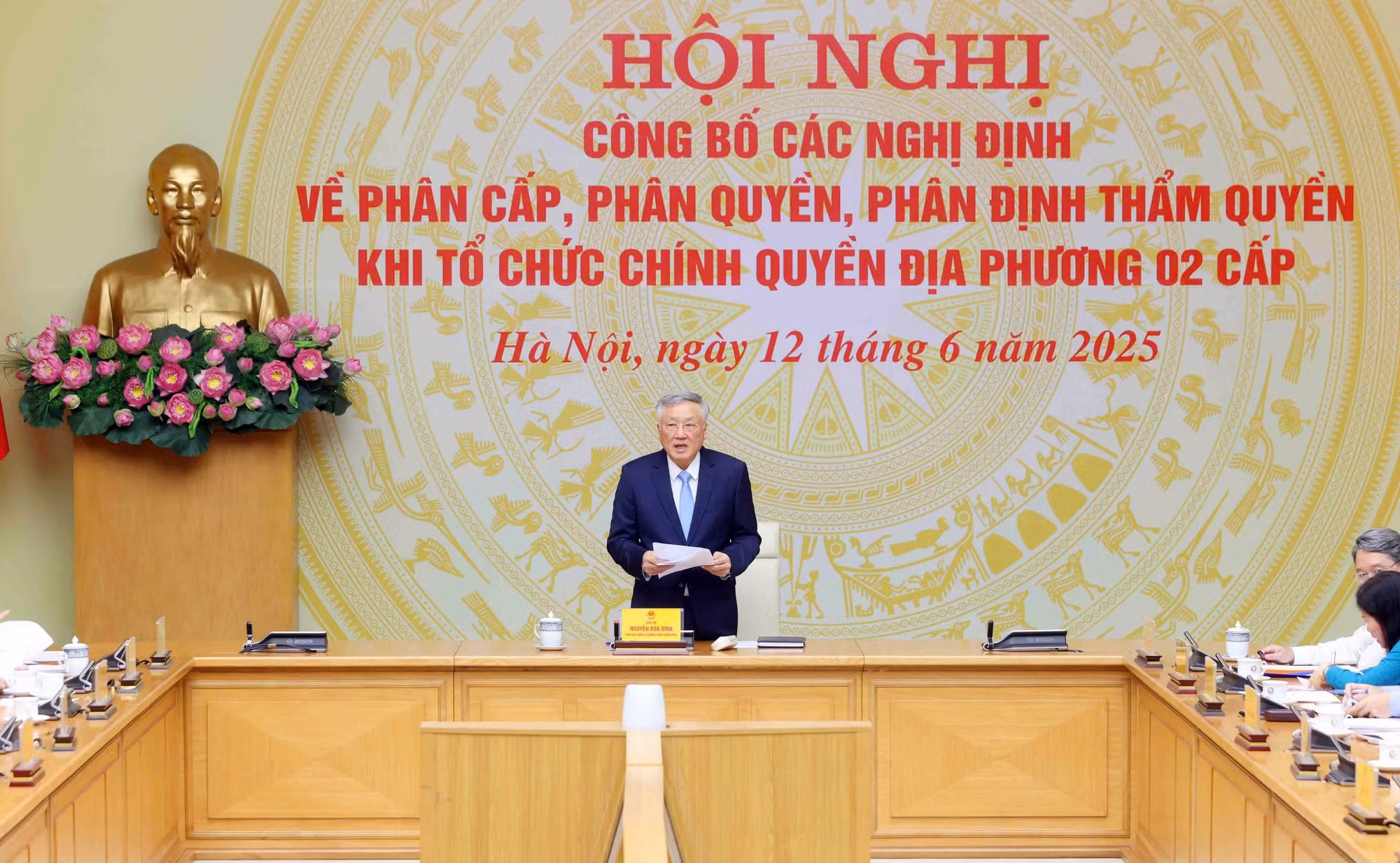 Công bố 28 nghị định về phân cấp, phân quyền, phân định thẩm quyền khi tổ chức chính quyền địa phương hai cấp -0