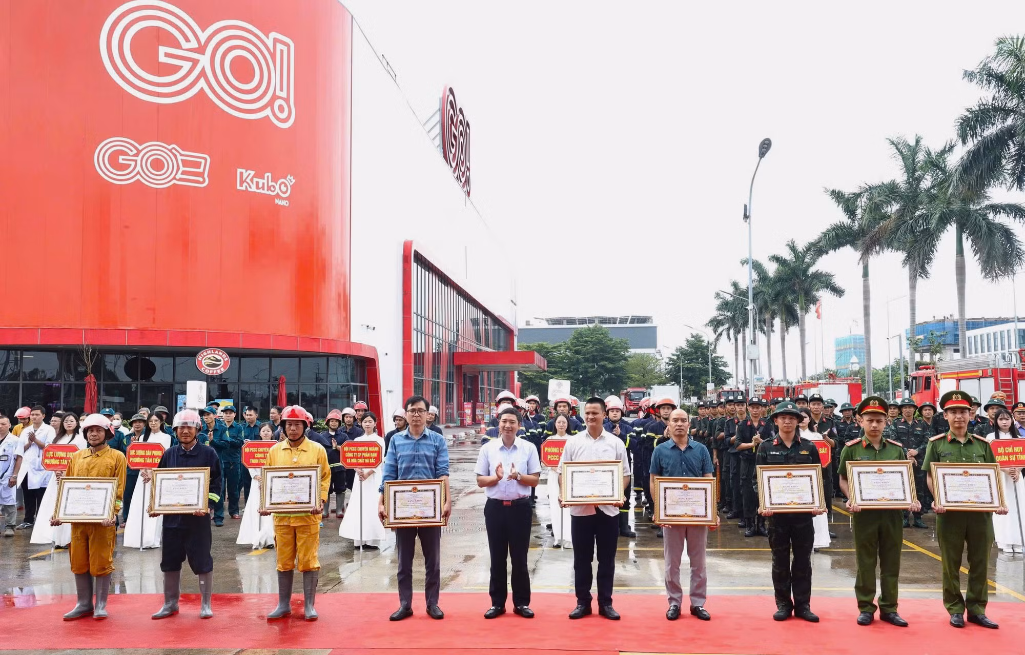 Bắc Giang diễn tập phương án chữa cháy và cứu nạn, cứu hộ cấp tỉnh năm 2025 -0