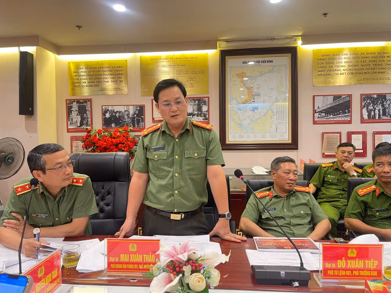 Họp Ban chỉ đạo Đại hội Khỏe Vì ANTQ lần thứ IX và Hội thi Điều lệnh, quân sự, võ thuật CAND lần thứ VI - Giai đoạn 2 -0
