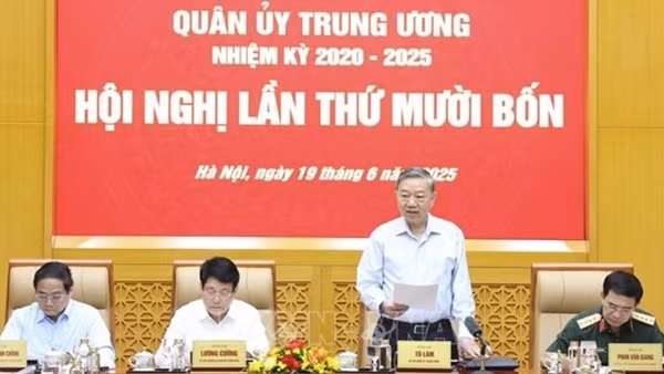 Tổng Bí thư Tô Lâm chủ trì Hội nghị Quân ủy Trung ương lần thứ mười bốn