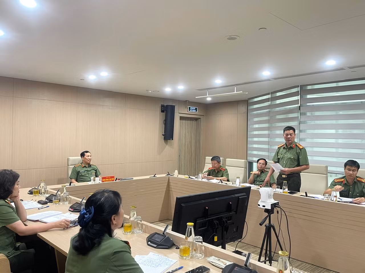 Rà soát công tác chuẩn bị tổ chức hội nghị Tổng kết, biểu dương mô hình, điển hình dân vận khéo của lực lượng CAND -0