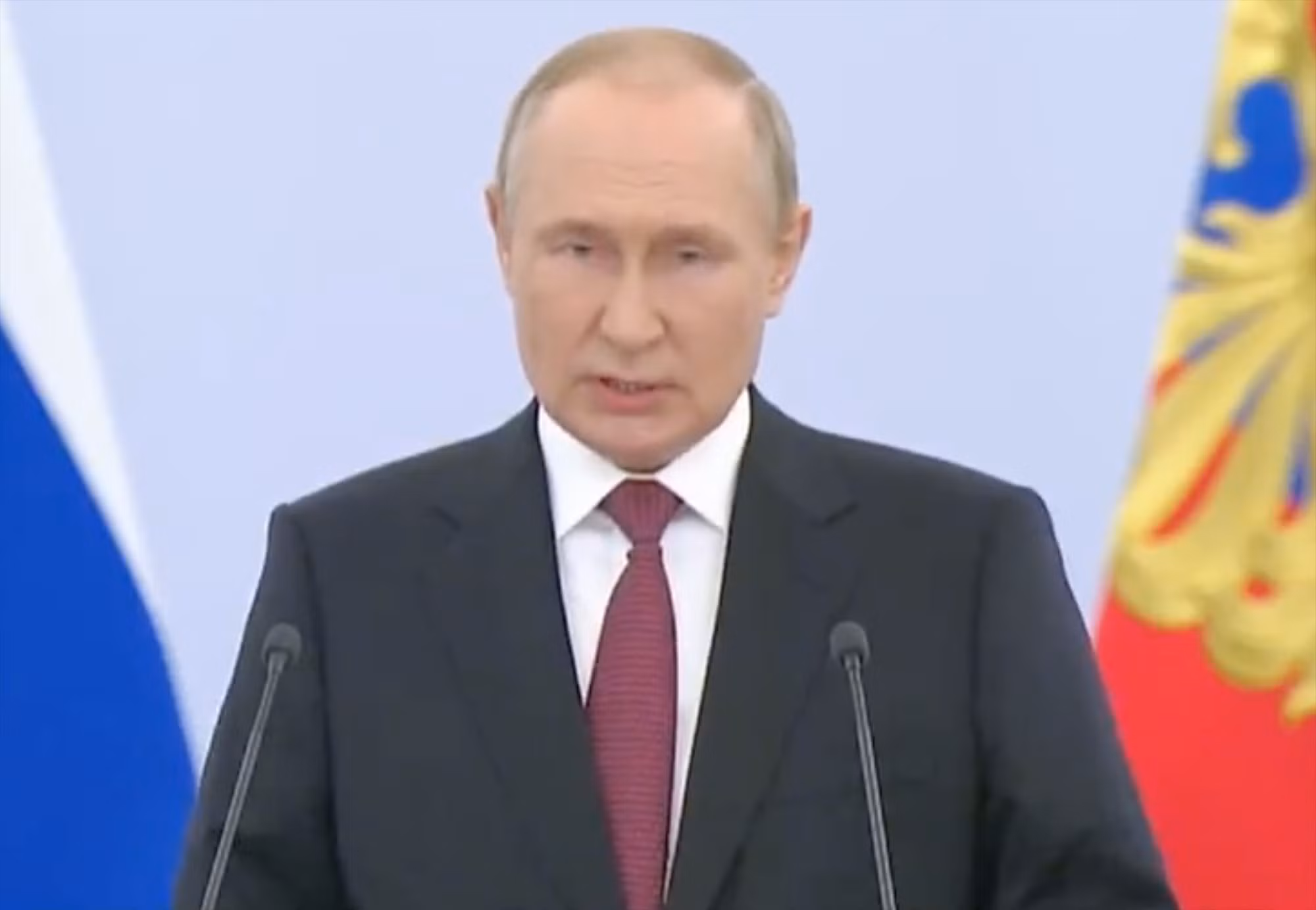 Tổng thống Nga Putin chính thức tuyên bố sáp nhập 4 tỉnh Ukraine -0