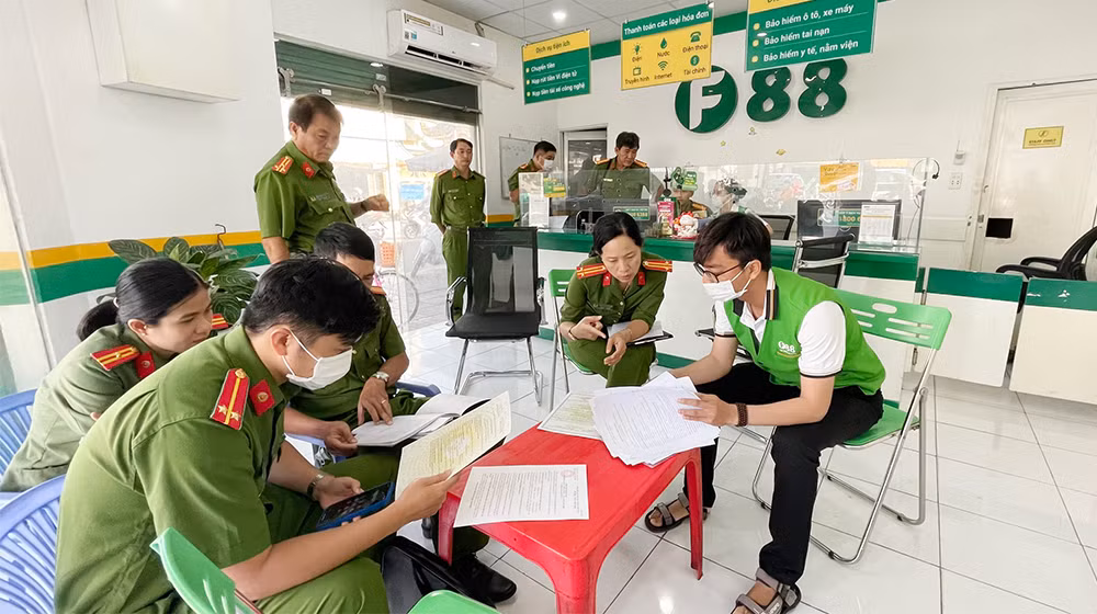 20 cơ sở của Công ty F88 tại An Giang bị kiểm tra -0