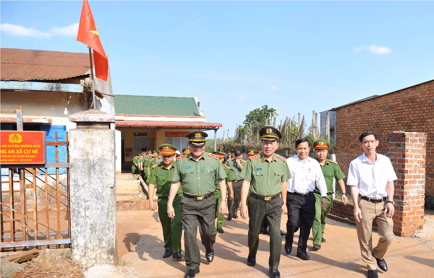 Thứ trưởng Trần Quốc Tỏ làm việc tại Công an tỉnh Gia Lai -0