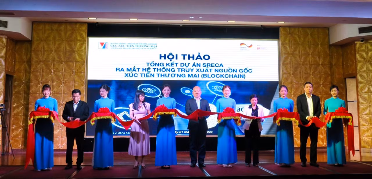 Ra mắt hệ thống truy xuất nguồn gốc xúc tiến thương mại áp dụng Blockchain -0