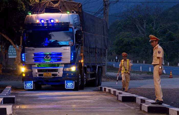 Xử lý nghiêm xe chở mía quá khổ, quá tải -0
