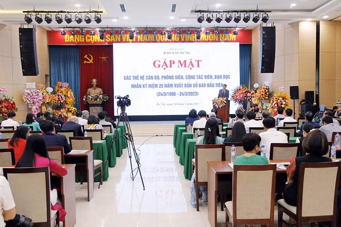 Báo Xây dựng kỷ niệm 25 năm xuất bản số báo đầu tiên -0
