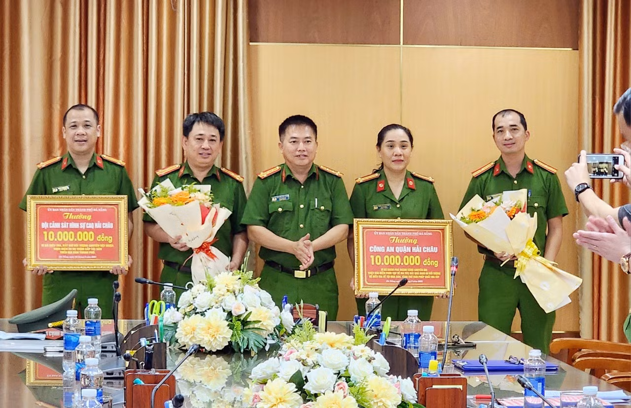 Liên tiếp lập chiến công, nhiều đơn vị thuộc Công an Đà Nẵng được khen thưởng -0