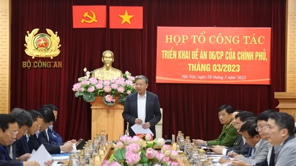 Quyết tâm hoàn thành đúng hẹn nhiệm vụ Chính phủ giao trong thực hiện Đề án 06