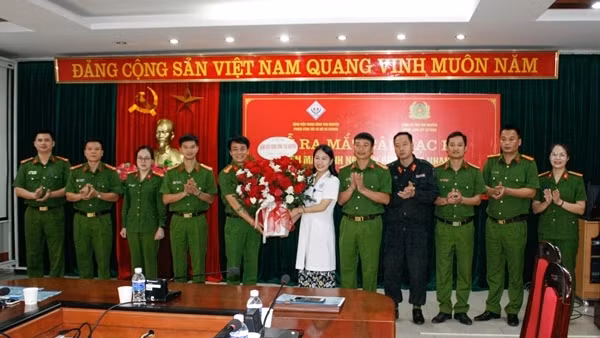 Công an tỉnh Thái Nguyên ra mắt CLB hiến máu tình nguyện