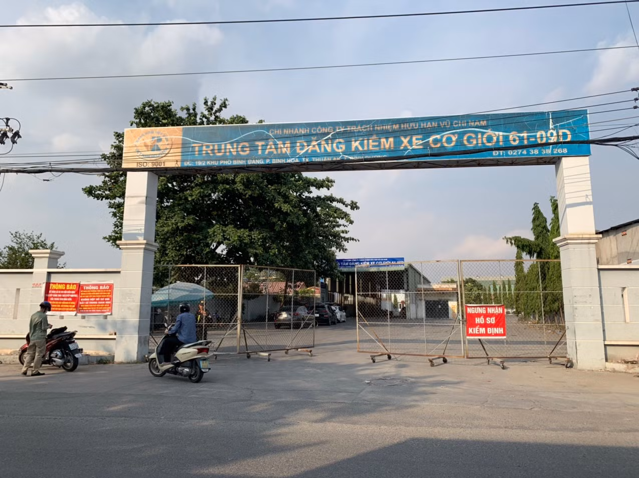 Khám xét Trung tâm đăng kiểm xe cơ giới 61-09D ở Bình Dương -0