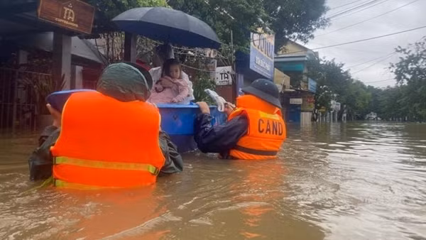 Thừa Thiên Huế cảnh báo sắp tiếp tục có mưa lớn, ngập lụt diện rộng, sạt lở đất