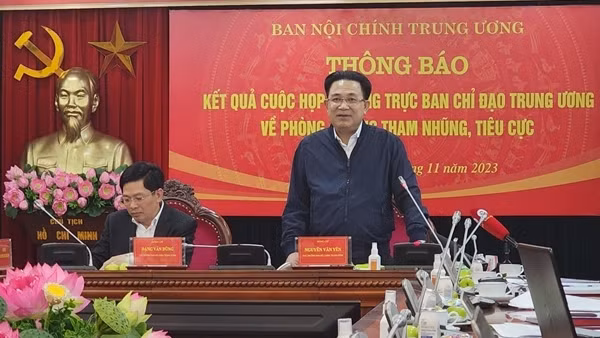 Ban Nội chính Trung ương nói về vụ ông Lưu Bình Nhưỡng, vụ thanh tra NHNN nhận hối lộ