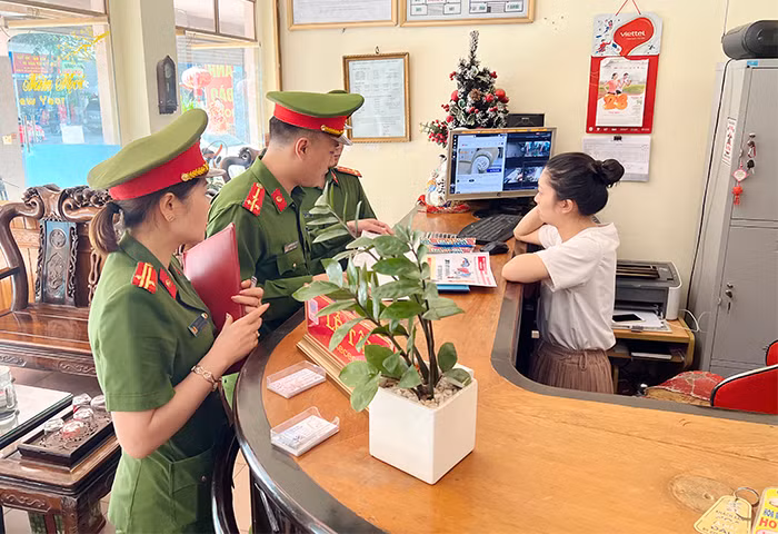 Công an phường điển hình kiểu mẫu ở phố núi Tây Bắc -0