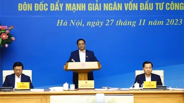Thủ tướng Phạm Minh Chính: Quyết tâm giải ngân ít nhất 95% kế hoạch được giao