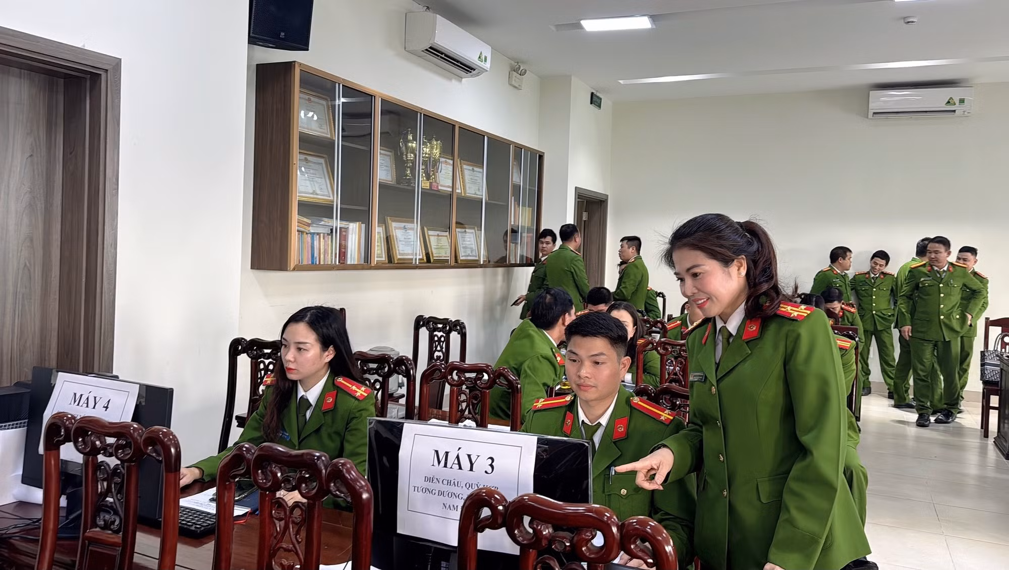 Công an Nghệ An: Tập huấn Nghị định số 56 của Chính phủ cho cán bộ cốt cán -0