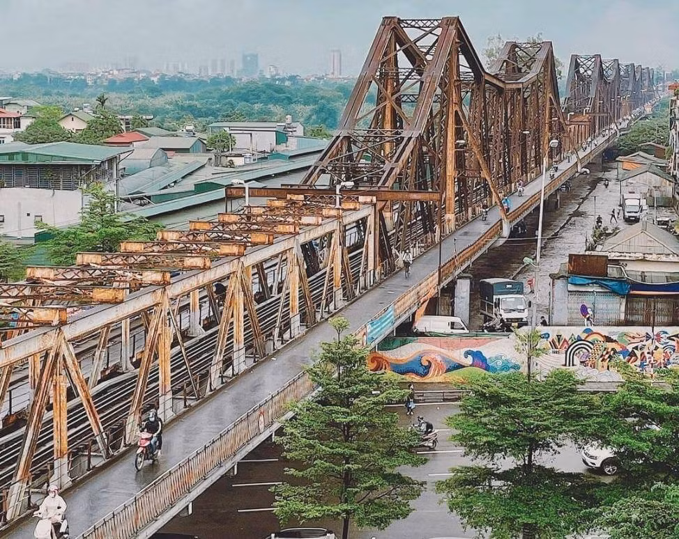 Pháp muốn tài trợ 700 nghìn euro nghiên cứu tôn tạo cầu Long Biên -0