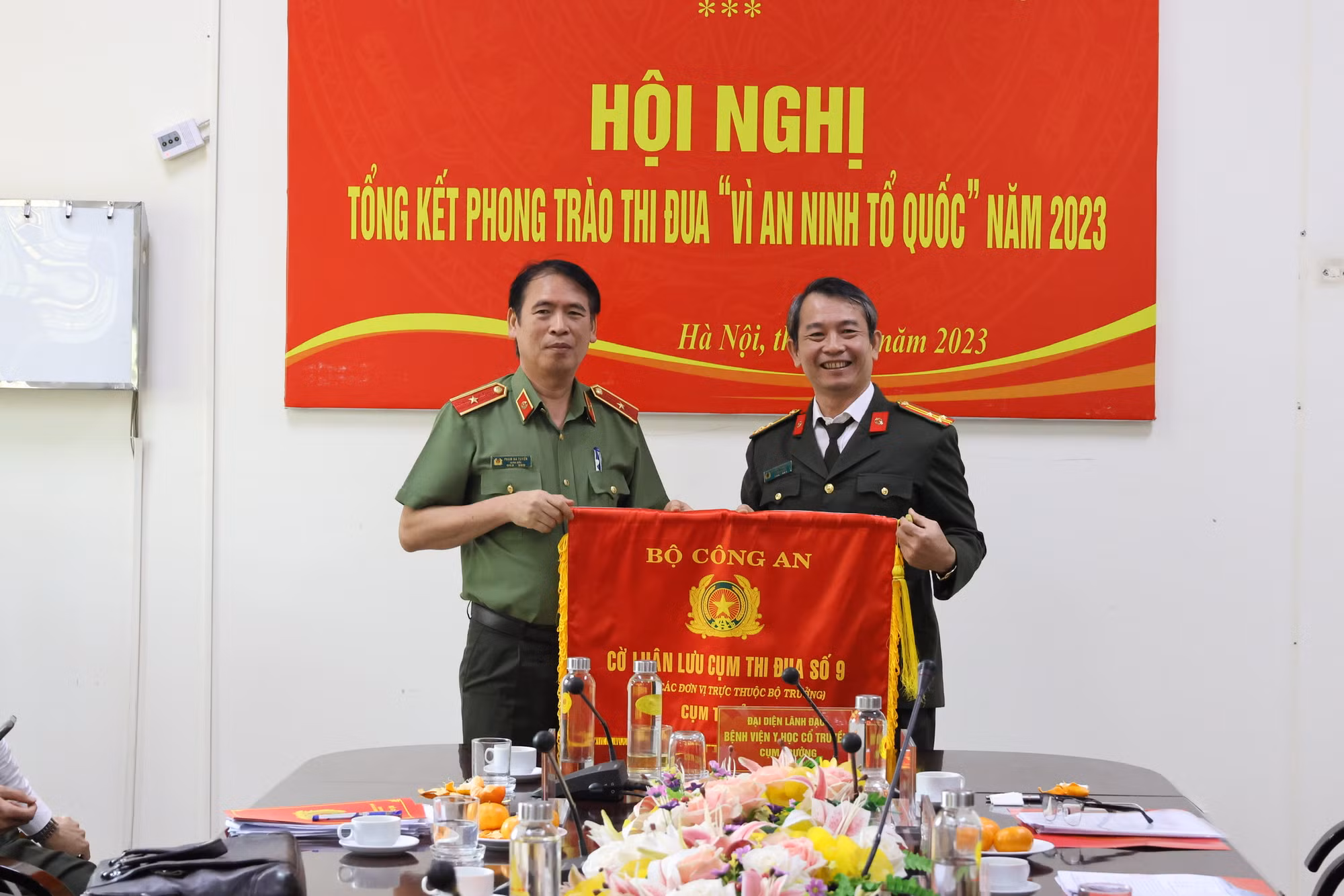 Cụm thi đua số 9 Bộ Công an hoàn thành vượt mức nhiều chỉ tiêu năm 2023. -0