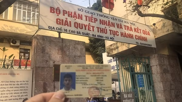 Cấp đổi GPLX tại Hà Nội đã "hạ nhiệt"