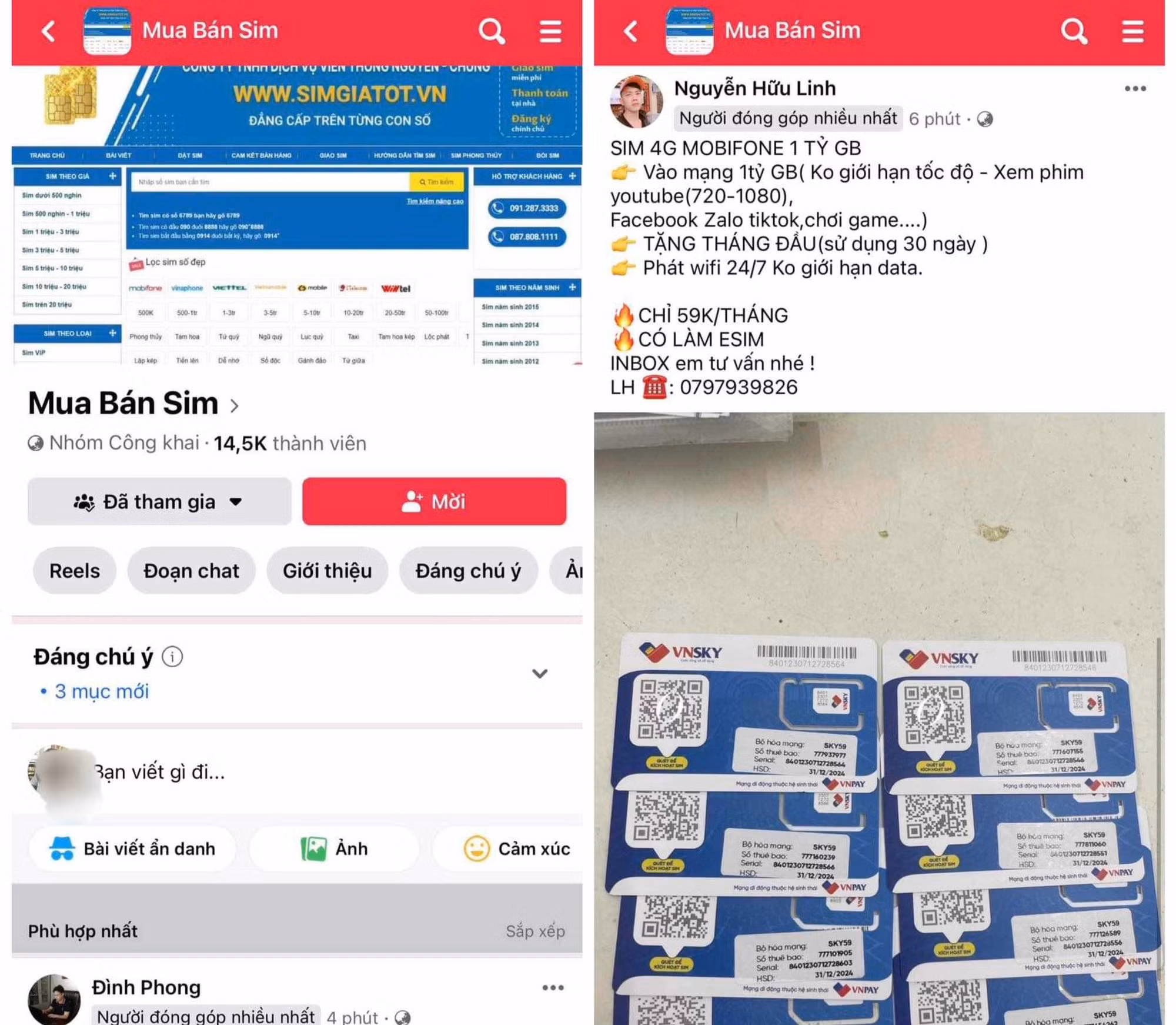 Sim rác vẫn tràn lan -0