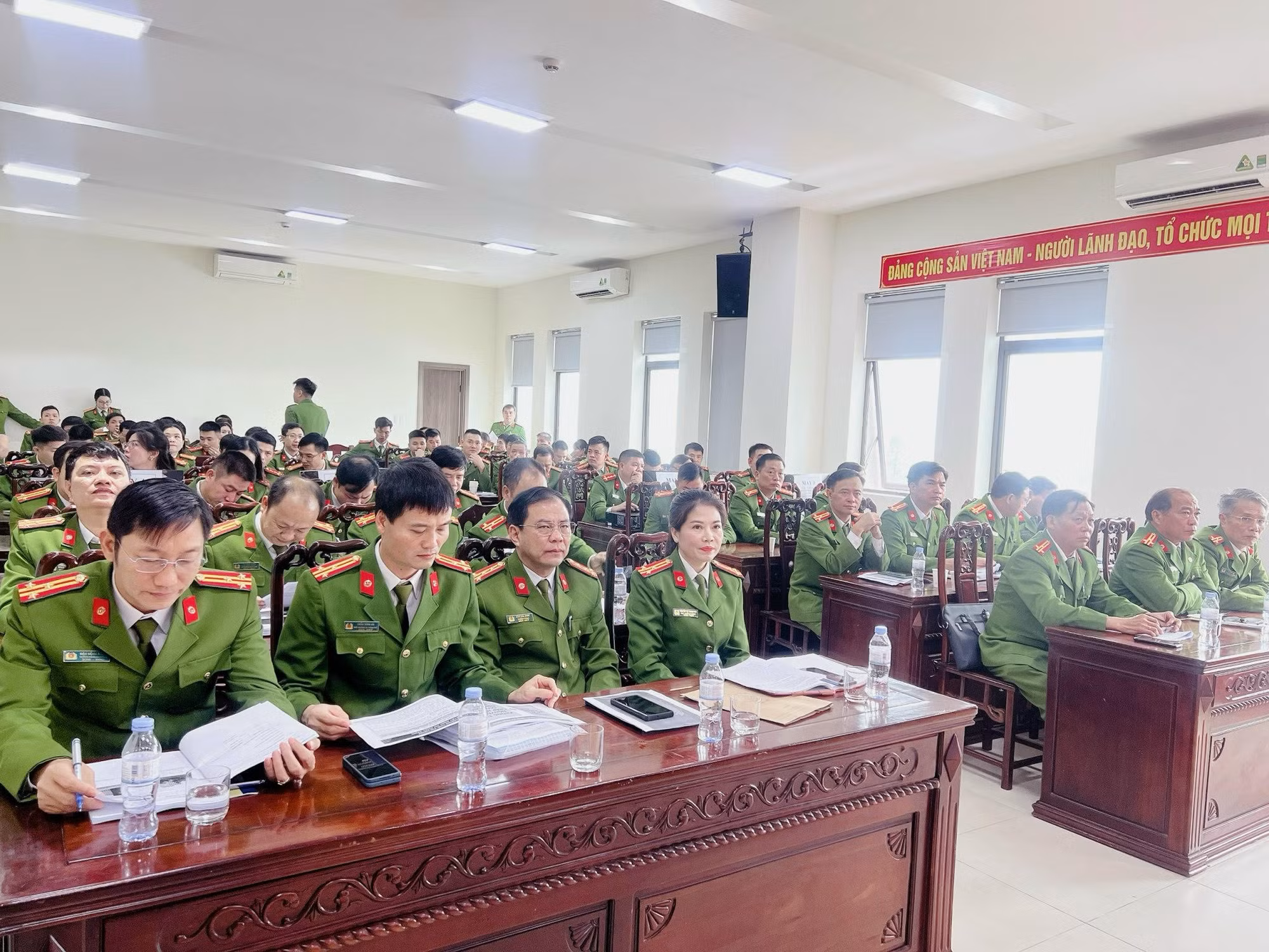 Công an Nghệ An: Tập huấn Nghị định số 56 của Chính phủ cho cán bộ cốt cán -0