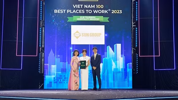 Sun Group 4 năm liền được vinh danh “Top 100 nơi làm việc tốt nhất Việt Nam"
