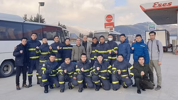 Khắc phục khó khăn, thực hiện nhiệm vụ cứu nạn quốc tế tại Thổ Nhĩ Kỳ