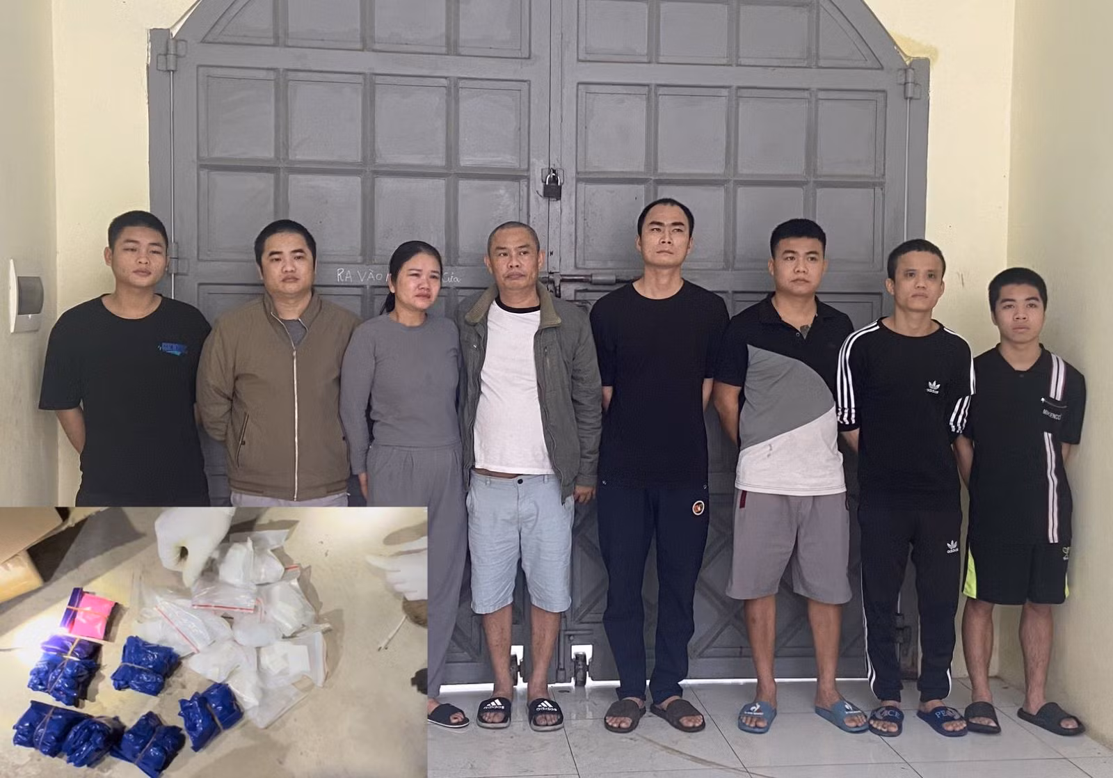 Bắt quả tang nhóm đối tượng sử dụng trái phép chất ma túy giữa đồng hoang -0