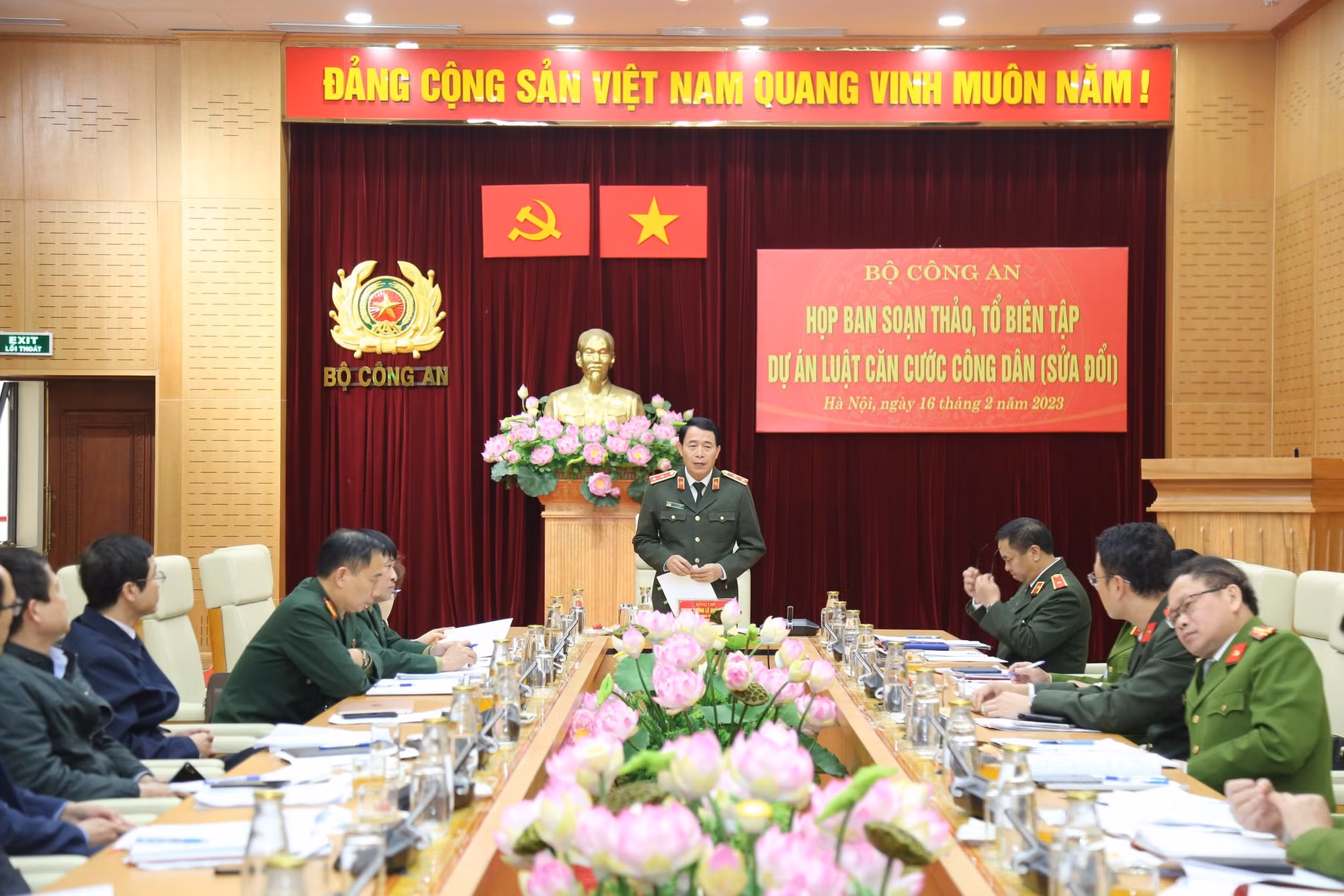 Họp Ban soạn thảo, Tổ biên tập dự án Luật Căn cước công dân (sửa đổi) -0