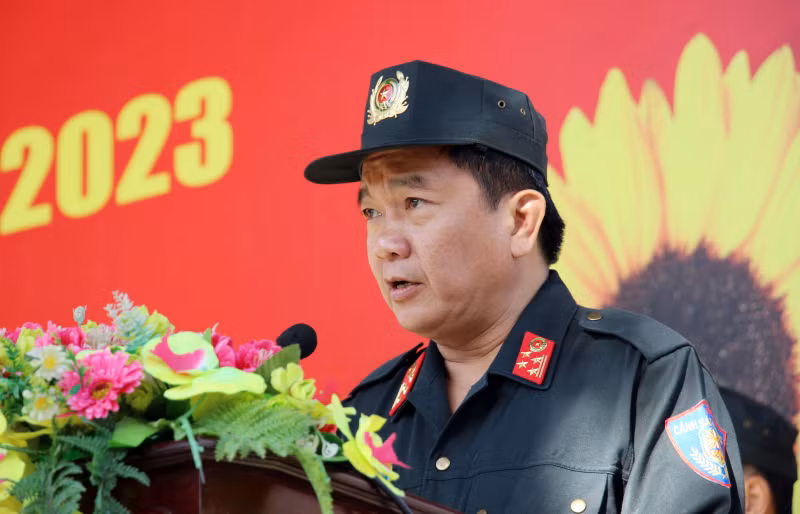 Khai giảng khóa huấn luyện công dân thực hiện nghĩa vụ tham gia CAND năm 2023 -0