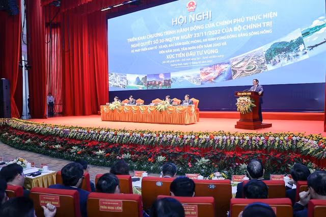 Vùng Đồng bằng sông Hồng phải dẫn dắt quá trình cơ cấu lại nền kinh tế và chuyển đổi mô hình tăng trưởng của cả nước -0