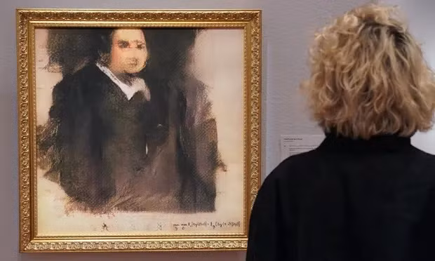 tác phẩm nghệ thuật edmond de belamyđược tạo ra từ công nghệ kỹ thuật số-ảnh afp-getty images.jpg -0