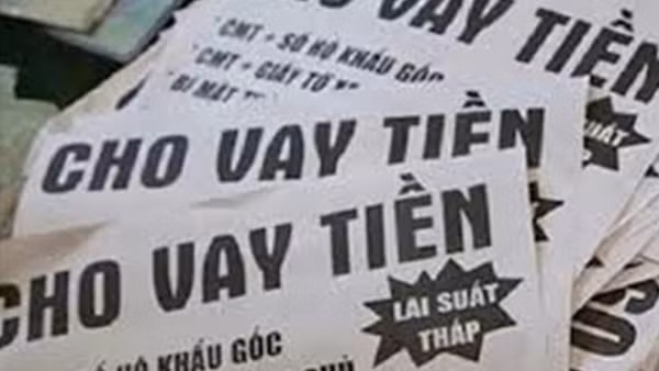 Thông báo tìm người liên quan vụ cho vay lãi nặng