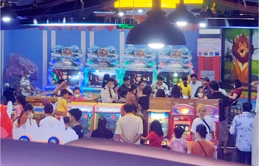 Đánh bạc thông qua hình thức game bắn cá tại Siêu thị GO -0