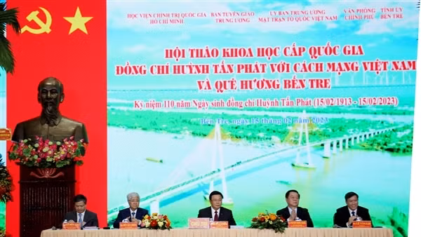 Hội thảo khoa học cấp Quốc gia về đồng chí Huỳnh Tấn Phát