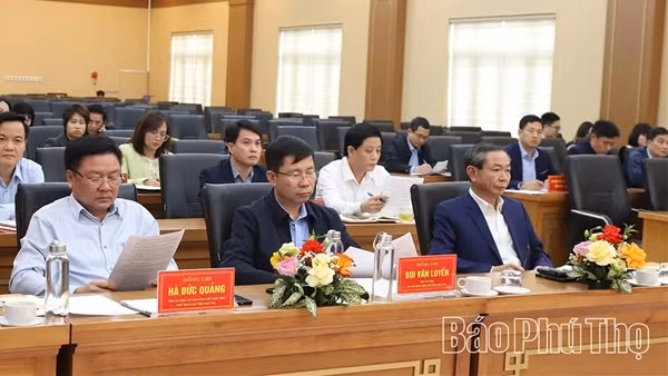 Hội nghị hiệp thương lần thứ Nhất ứng cử ĐBQH và HĐND tỉnh Phú Thọ