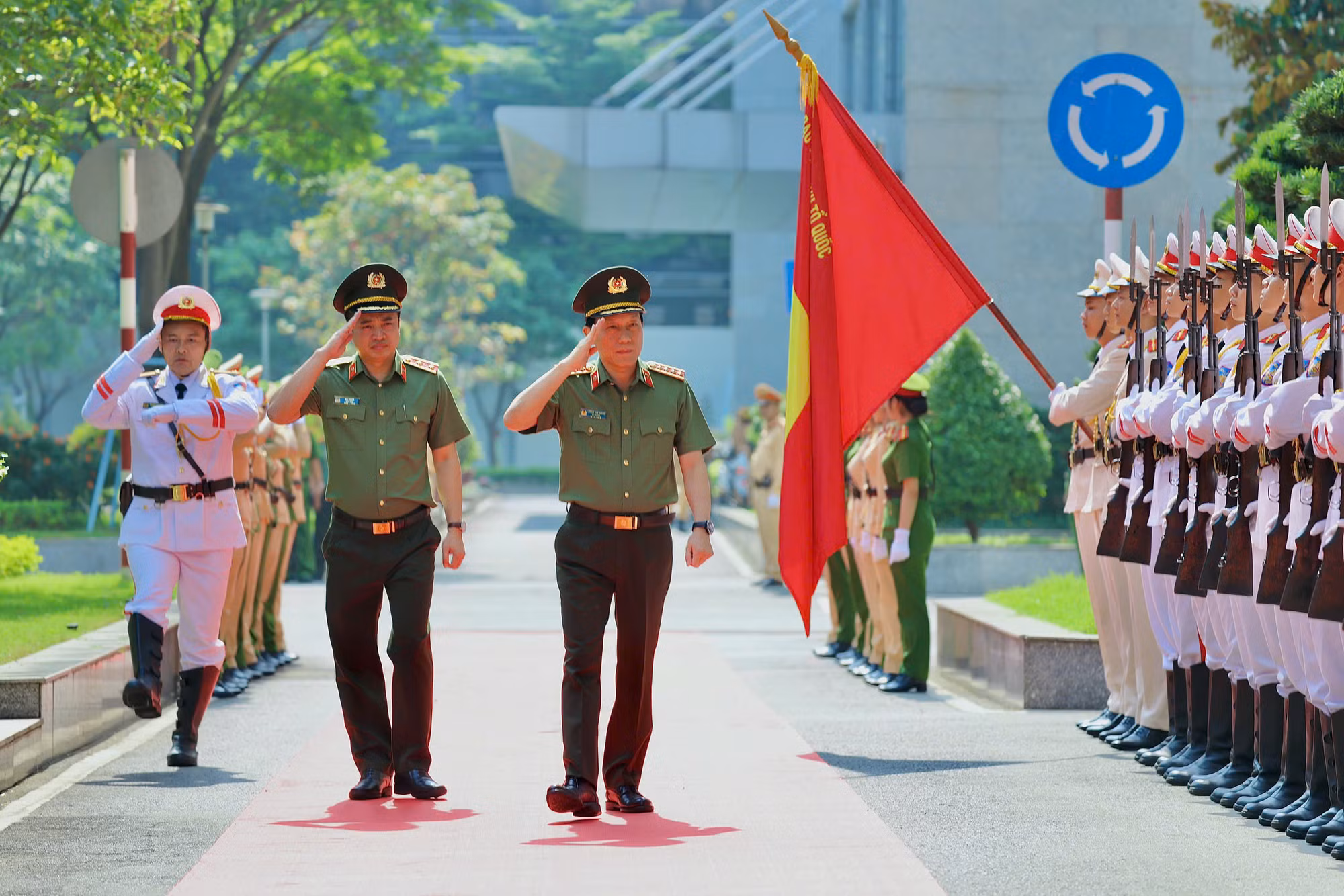 Bộ trưởng Lương Tam Quang dự Hội nghị tổng kết công tác Công an TP Hồ Chí Minh -0