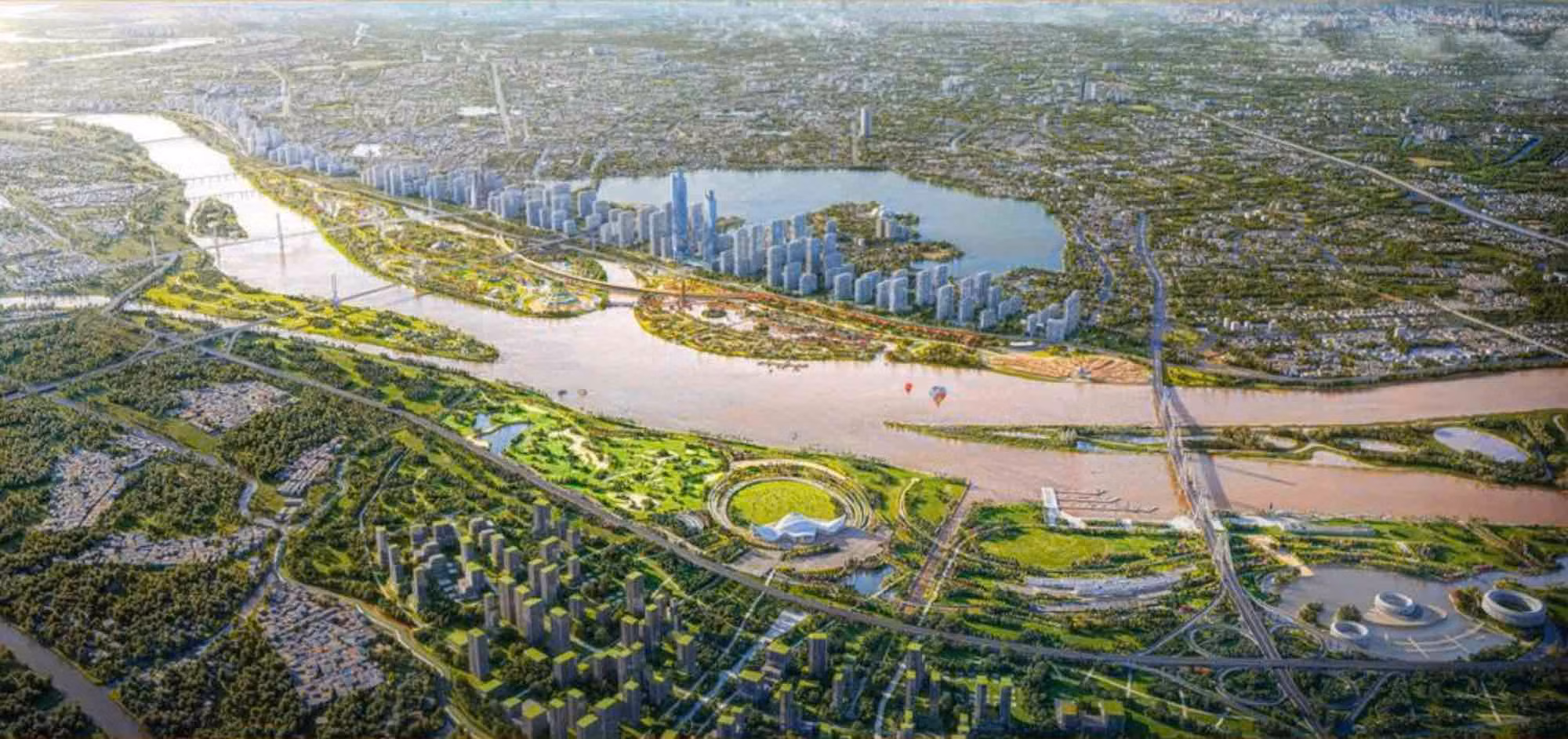 Sáng nay, Hà Nội đồng loạt khởi công 7 siêu dự án -0
