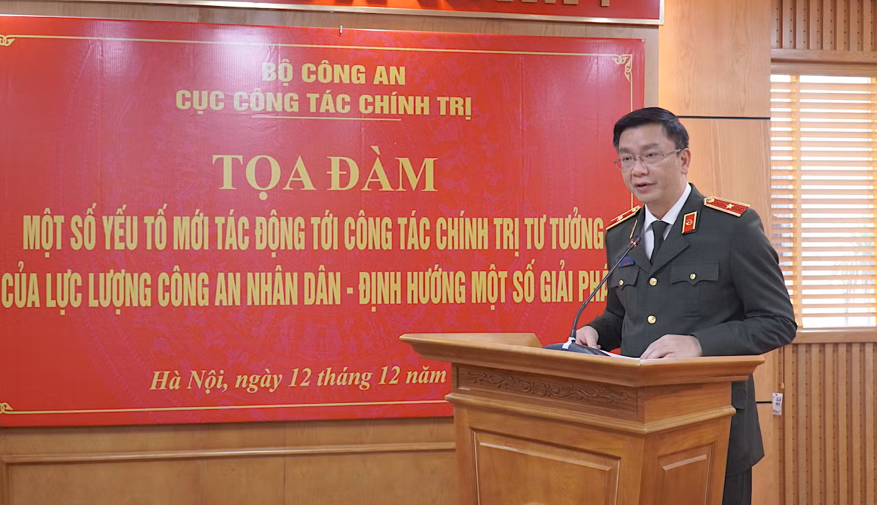 Xây dựng lực lượng CAND vững mạnh về chính trị, tư tưởng trong kỷ nguyên mới -1