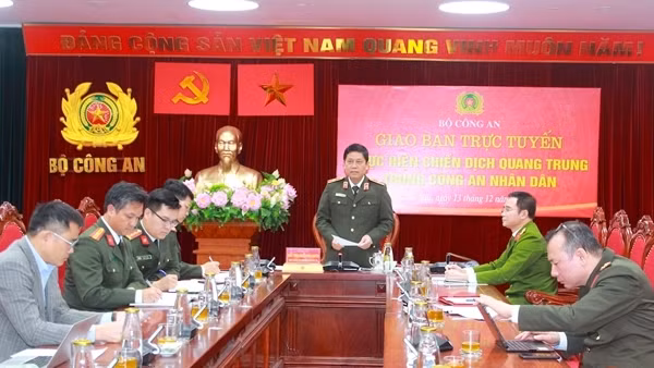 Lực lượng Công an thực hiện tốt "Chiến dịch Quang Trung" gắn với phong trào thi đua "Ba Nhất"