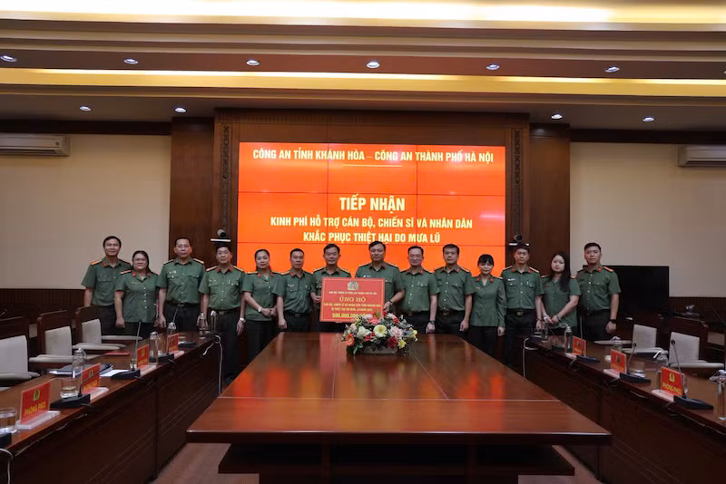 Hành trình nghĩa tình của Công an Thủ đô -0