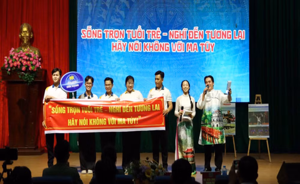 Công an tỉnh An Giang tổ chức Hội thi Tuổi trẻ chung tay đẩy lùi ma tuý -0